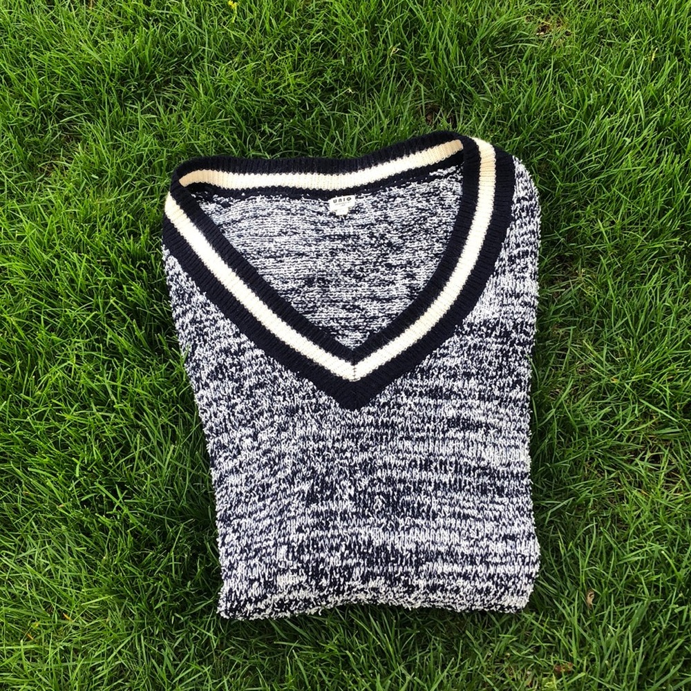 Varsity Blue sweater